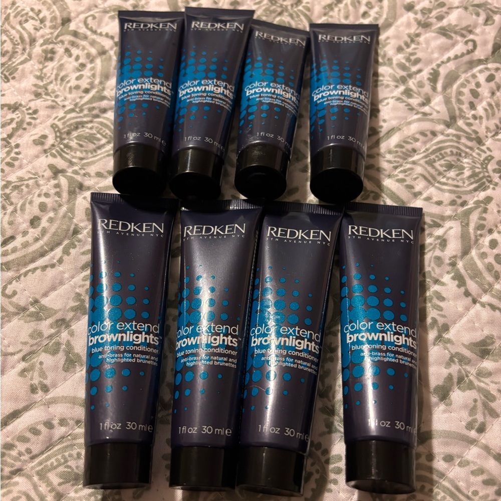 8 Redken Color Extend Brownlights Blue Toning Conditioner travel discontinued